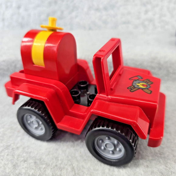 LEGO Duplo Vehicles Lot of 10 Cars Trucks Plane Dusty Octan Gas Pump Disney - Picture 11 of 13